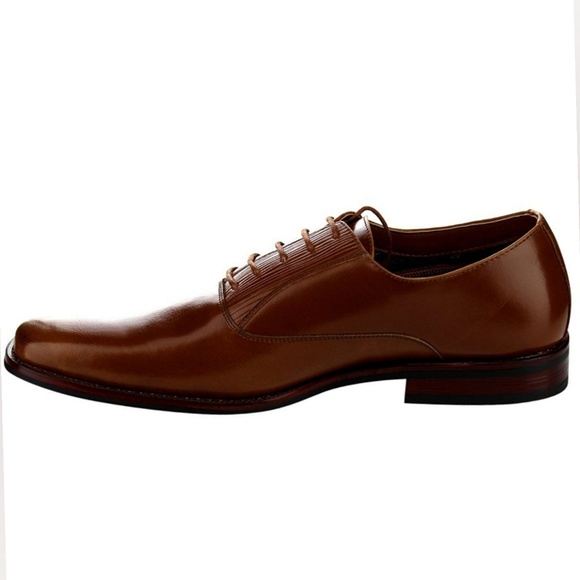 🚨Men's Casual Lace Up Dress Oxfords Color:BROWN - Picture 2 of 7